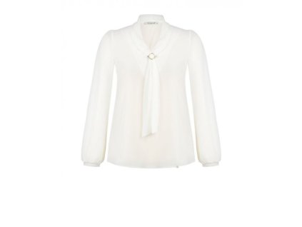 Dámská business bíla halenka Kitana CFC80106025003 (Velikost XL (48))