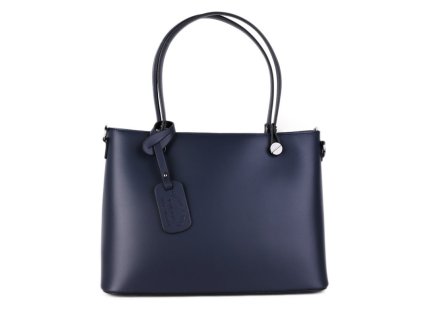 Kožená kabelka Marita 29328 modrá