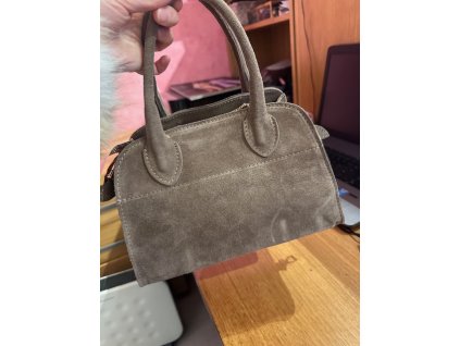 Dámská luxusní kabelka Polynea 90248 taupe