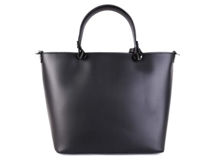 Kožená kabelka Merana černá