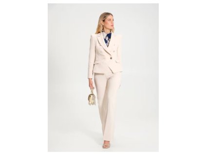 Dámské pracovní krátké sako modré Rinascimento CFC80113065003