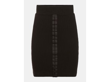 Dámská úpletová mini sukně černá Guess 8W1RD04K8RT2-JBLK