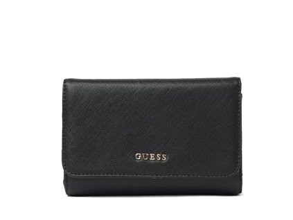 Dámské značkové kabelky černé Guess PW1517P3126-BLA