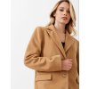 Dámský luxusní klasický kabát camel Rinascimento  CFC80110212003 (Velikost XL)
