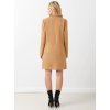 Dámský luxusní klasický kabát camel Rinascimento  CFC80110212003 (Velikost XL)