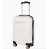 Palubní značkové kufry Lo Angeles  Puccini bíle 32l ABS8017C 0