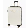 Kvalitní střední luxusní cestovní kufry Los Angeles 80 l bíle ABS8017B 0