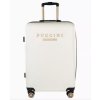 Kvalitní střední luxusní cestovní kufry Los Angeles 80 l bíle ABS8017B 0