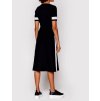 Dámské midi značkové šaty černé Liu Jo 8050885976466