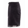 Dámská midi krajková zavinovací sukně PINKO černá 1N129E