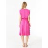 Dámské letní šaty bez rukávů růžové Rinascimento CFC80109765003 (Velikost S)