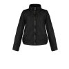 Dámská krátká přechodná bunda na zip černá Kitana CFC80107944003