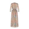 Dámské letní dlouhé šaty z hedvábí Rinascimento CFC80109272003 (Velikost XS)