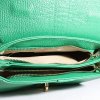 Dámské kvalitní kožené kabelky zlaté kovaní Xenia zelené