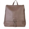 Dámský kožený batoh a kabelka 2v1 Esetara taupe