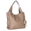 Dámské kožené kabelky  v taupe barvě Galina