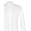 Dámská klasická kvalitní košile bílá Rinascimento CFC80107741003 (Velikost M)
