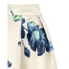 Dámská midi sukně s květinami Rinascimento CFC80107572003 (Velikost L)