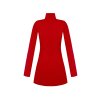 Dámský krátký kabát na knoflíky červený Rinascimento CFC80107148003 (Velikost L)