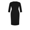 Dámské elegantní černé šaty Kitana CFC80106830003 (Velikost L (46))
