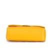 Žluté prošívané kožené kabelky crossbody Luana
