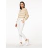 Dámské byznys kalhoty bílé Rinascimento CFC80102424003 (Velikost L)