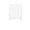 Dámský podzimní pulovr bílý Rinascimento CFM80010178003 (Velikost M/L)