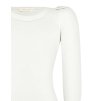 Dámský podzimní pulovr bílý Rinascimento CFM80010178003 (Velikost M/L)