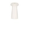 Dámské vzorované krátké šaty ivory Rinascimento CFC80113681003 (Velikost S)