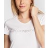 Dámské značkové tričko bílé Emporio Armani 8163321-2F227 (Velikost XS)