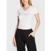 Dámské značkové tričko bílé Emporio Armani 8163321-2F227 (Velikost XS)