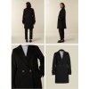 Dámský vlněný kvalitní kabát Beaumont černý BM082 30 233, 36