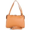 ITALSKÉ Dámské kožené kabelky v camel barvě Gordana