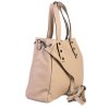 ITALSKÉ Dámské kvalitní kabelky na rameno taupe Berina