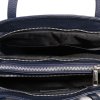 ITALSKÉ Modré dámské kabelky crossbody 2 komory Siena