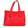 ITALSKÉ Dámské kožené kabelky červené Berina
