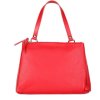 ITALSKÉ Dámské kožené kabelky červené Simona
