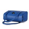 ITALSKÉ Dámské kožené kabelky do ruky Bergama kráľovská modrá