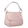 ITALSKÉ Dámské kvalitní kožené kabelky Vera Pelle růžové Pavlosa