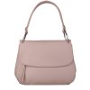 ITALSKÉ Dámské kvalitní kožené kabelky Vera Pelle růžové Pavlosa