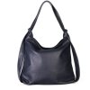 ITALSKÉ Dámské kožené kabelky a batoh 2v1 Roberta modrá
