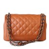 ITALSKÉ Dámské luxusní kožené kabelky Sofia camel