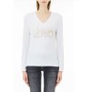 Dámské tričko s dlouhými rukávy bílé MF3269 J5923 (Velikost XS)