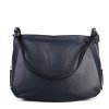 ITALSKÉ Dámské italské kožené kabelky modré Melana