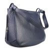 ITALSKÉ Dámské italské kožené kabelky modré Melana