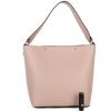 ITALSKÉ Dámské jedinečné kožené kabelky Edita jemně růžové