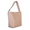 ITALSKÉ Dámské jedinečné kožené kabelky Edita jemně růžové