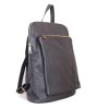 ITALSKÉ Italský batoh a kabelka v jednom Navaro silne šedý