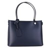 Kožená kabelka Marita 29328 modrá