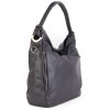 ITALSKÉ Kožená kabelka Italská šedá Salvare